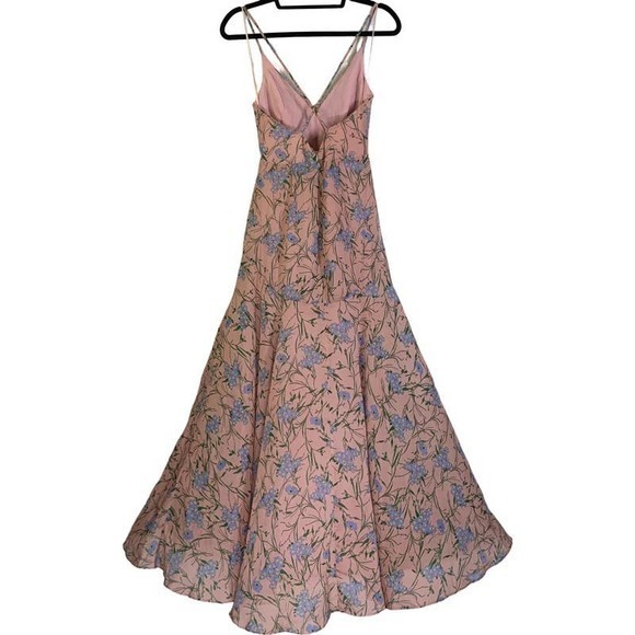 ASTR Pink & Blue Floral Pandora Maxi Dress‎ - Picture 11 of 15